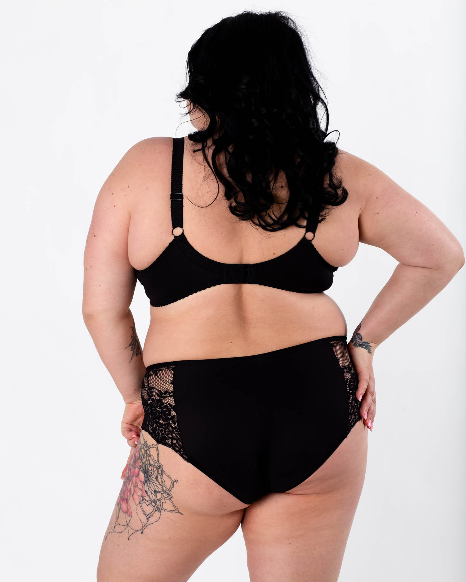 Трусики жіночі мікрофібра Lanny mode 51467 чорні 4275-2